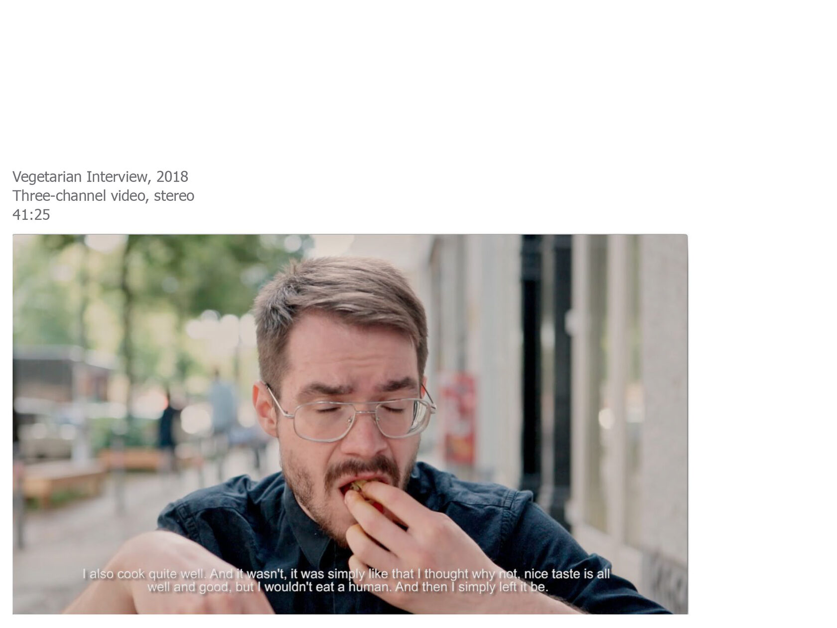 video art, ksenia yurkova, contemporary art, memory, affect, biopolitics, cookbook, hunger, necropolitics